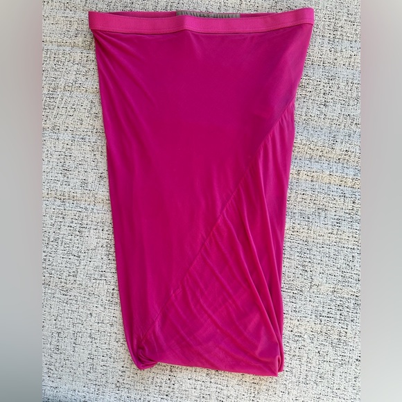 NWT Rick Owens Wolfy Mini Skirt Hot Pink IT42 - Picture 3 of 6